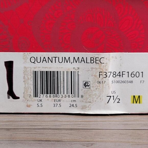 Carlos by Carlos Santana Quantum Over-the-Knee Boots Sz 7.5M - Picture 12 of 13